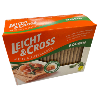 Leicht & Cross Knusperbrot Roggen 125g