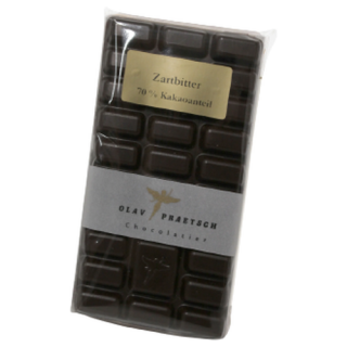 Chocolatier Praetsch Tafel Zartbitter Amer "70%" á 100 g