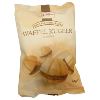 crisbiss Waffel Kugeln Nougat 90g