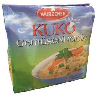 Wurzener KUKO-Gem&uuml;se Nudeln 150g