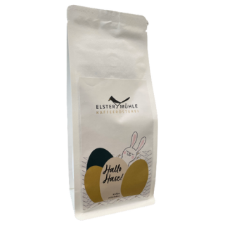Elstermühle Kaffee Osterkaffee Hallo Hase! Ganze Bohne 250g