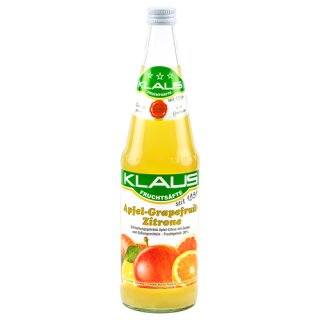 Klaus Apfel Grapefruit Zitronen Nektar 0,7l