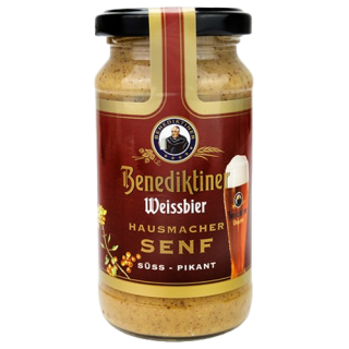 Altenburger Benediktiner Weissbier Hausmacher Senf - süß, 200 ml