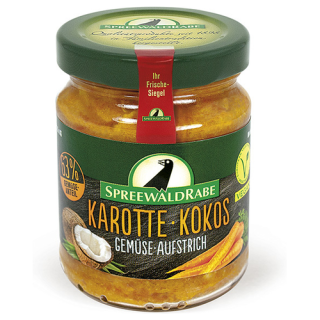 AL SpreewaldRabe Gemüseaufstrich Karotte-Kokos 135g