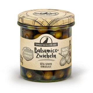 SpreewaldRabe Balsamico-Zwiebeln Premium 330g
