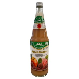 Klaus Apfel-Guaven-Getränk mit Soja 0,7l