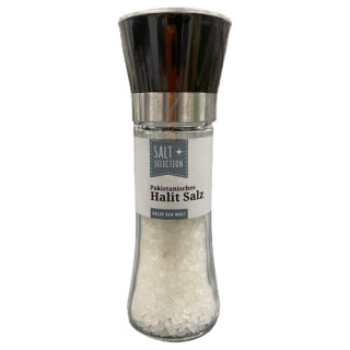 GEMARA Salt Selection Pakistanisches Halit Salz in der XXL Keramikm&uuml;hle 150g