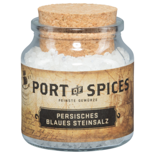 GEMARA Port of Spices Persiches Blaues Steinsalz Tintenglas 185g