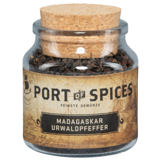 GEMARA Port of Spices Madagaskar Urwaldpfeffer Tintenglas 80g