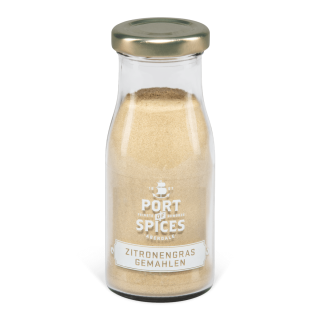 GEMARA Port of Spices Zitronengras, gemahlen Gewürzflasche 37g