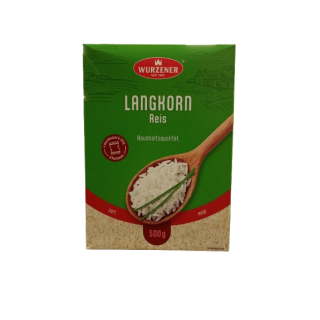 Wurzener Langkornreis im Kochbeutel Haushaltqualität 4x125g