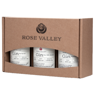 Rose Valley Gin Tasting Box 44%vol. 3x200ml
