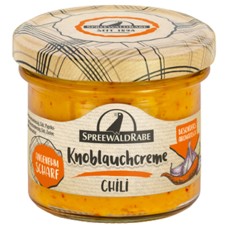 SpreewaldRabe Knoblauchcreme Chili Premium 100g
