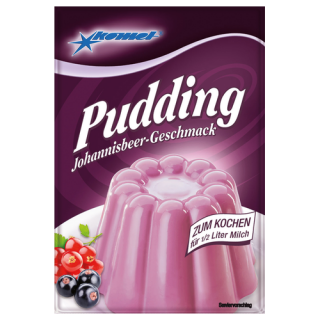 Komet Pudding zum Kochen Johannisbeergeschmack 40g