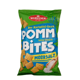 Wurzener KartoffelSnack Pomm Bites Meersalz 90g