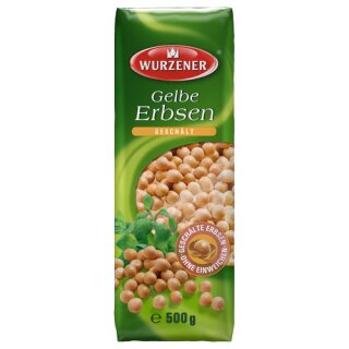Wurzener gelbe Schälerbsen 1/1 500g