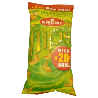 Wurzener Erdnussflips 180g Sondergröße