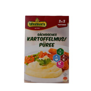 Werners Kartoffelmus/ Püree 3x3 Portionen