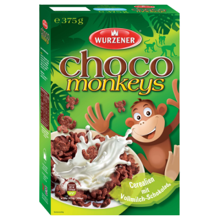Wurzener "Choco Monkeys" 375g