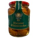 Wurzener Wild Wildbockwurst 5 Stück a 80g im Glas