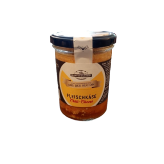 Dürrröhrsdorfer Fleischkäse mit Chili-Cheese im Glas 380g