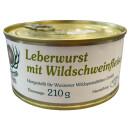 Wurzener Wild Wildleberwurst 210g Dose
