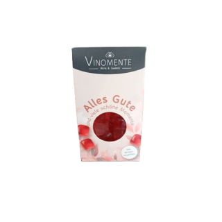 W&S Wine & Sweets GmbH Weingummi mit 10% Roséwein Alles Gute 60g