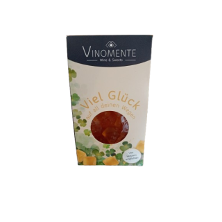 W&S Wine & Sweets GmbH Weingummi mit 10% Weißwein Viel Glück 60g