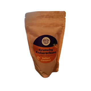 Hülsenreich Knabber Kichererbsen Salted Caramel Bio 90g