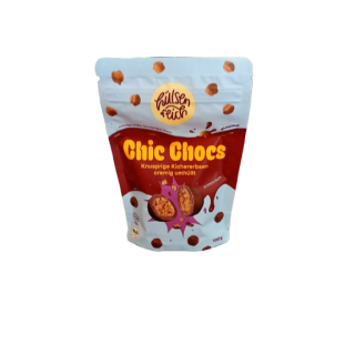 Hülsenreich Knabber Kichererbsen Chic Chocs hell Bio 100g