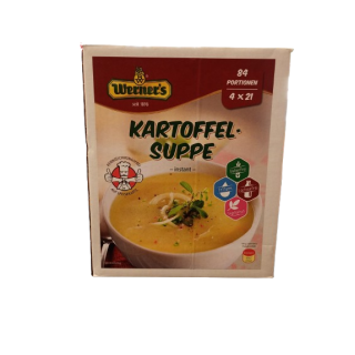 Werners Kartoffelsuppe Instant 4x 21 Teller
