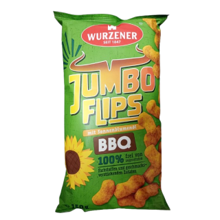 Wurzener Jumbo-Flips Erdnuss-Barbeque 150g
