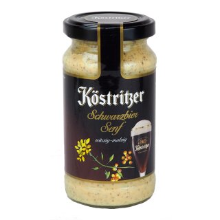 Altenburger Köstritzer Schwarzbier-Senf, 200 ml